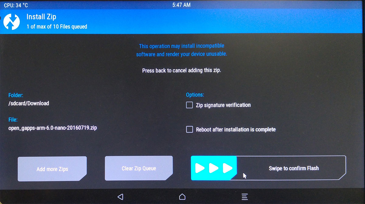 android marshmallow zip file download